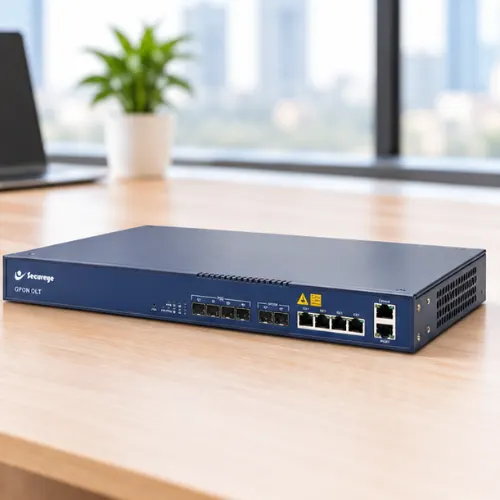 Secureye S-OLT-GPON-4OLT-L3D 4 Port Layer 3 GPON OLT with Dual Power Supply 2