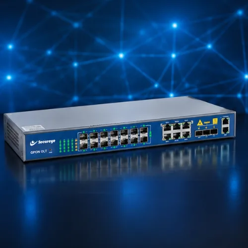 Secureye S-OLT-GPON-16 Port Layer 3 GPON OLT with Dual Power Backup 3