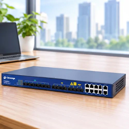 Secureye S-OLT-GPON-8OLT-L3D 8 Port Layer 3 GPON OLT with Dual Power Supply 2