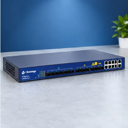 Secureye S-OLT-GPON-8OLT-L3D 8 Port Layer 3 GPON OLT with Dual Power Supply 3