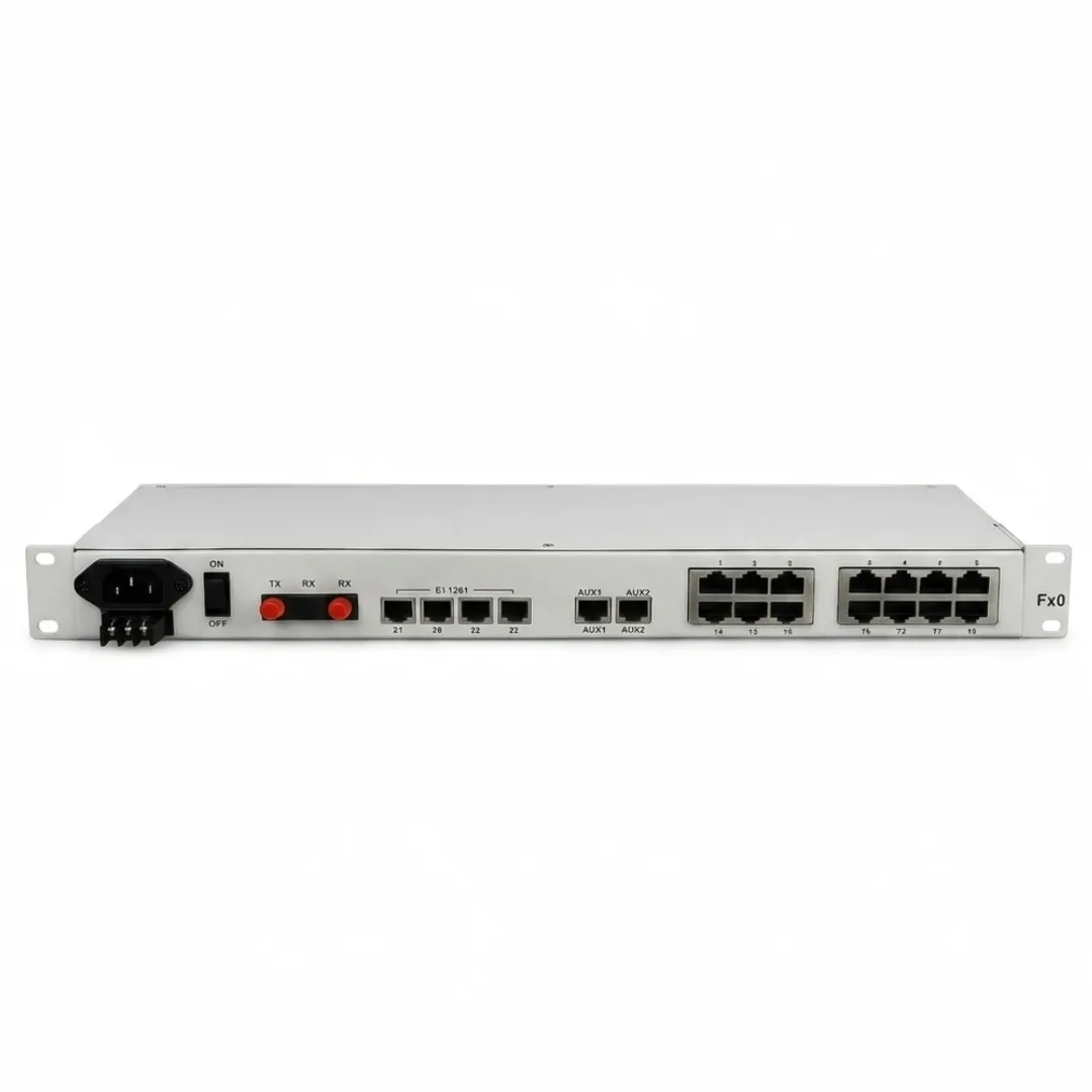 Uniway Optimux FXO/FXS Fiber Optical Multiplexer