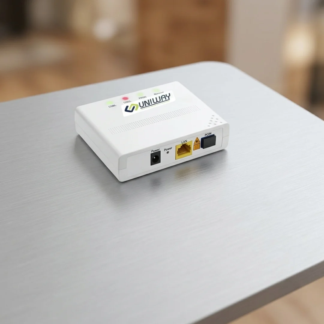 Uniway UW-101X WiFi Router – Compact XPON ONU with IGMP Multicast, VLAN, NAT, DHCP & Remote Management Support