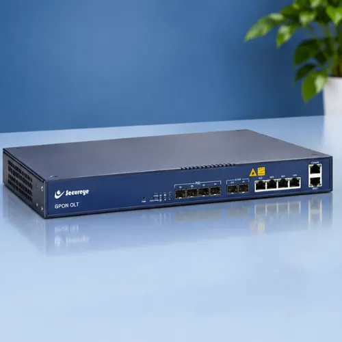 Secureye S-OLT-GPON-4OLT-L3D 4 Port Layer 3 GPON OLT with Dual Power Supply 3
