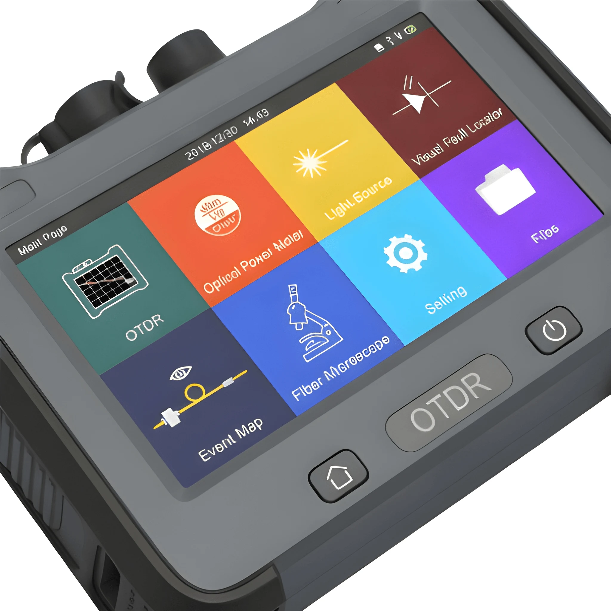 UNIWAY OTDR UW-6000L – High-Precision Optical Fiber Testing Device with Touchscreen & VFL 3
