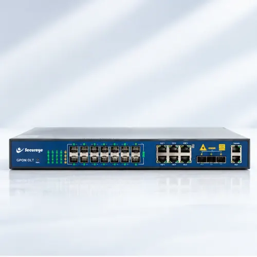 Secureye S-OLT-GPON-16 Port Layer 3 GPON OLT with Dual Power Backup