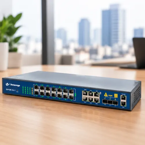 Secureye S-OLT-GPON-16 Port Layer 3 GPON OLT with Dual Power Backup 2