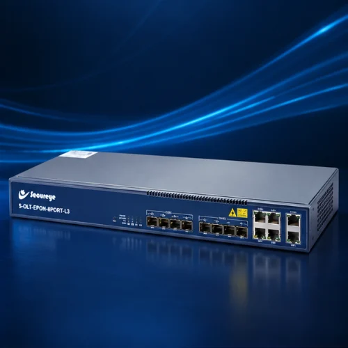 Secureye 8 Port Layer 3 EPON OLT with Dual Power Supply 3
