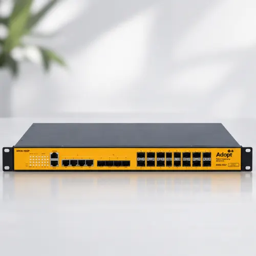 Adopt AD1G-1644 16 Port Layer 3 GPON OLT with Dual Power Supply (Unloaded)