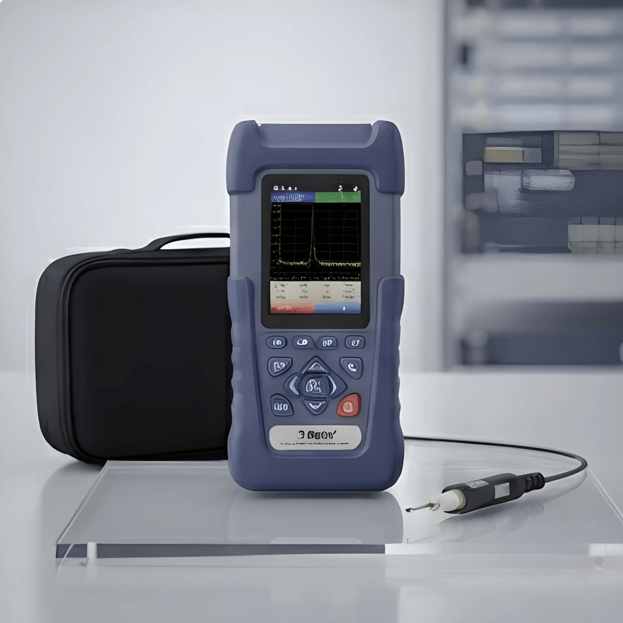 Micro OTDR Fiber Optic Tester with OPM, VFL, OLS & RJ45 Cable Tester 2
