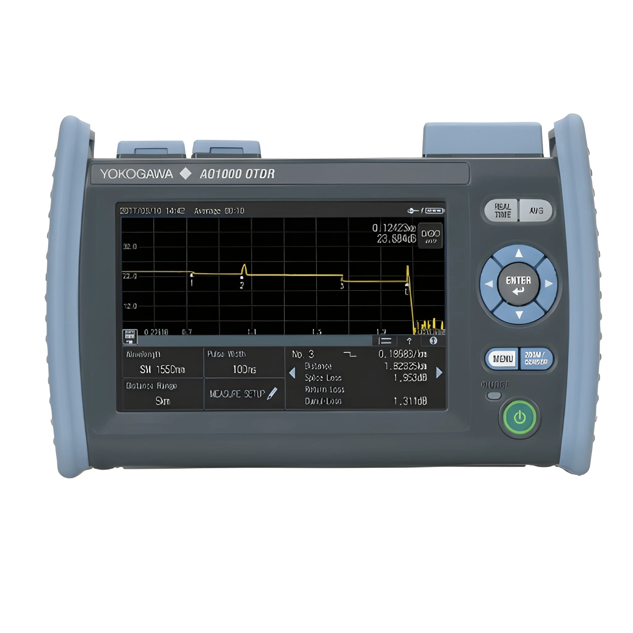 YOKOGAWA AQ1000 OTDR – 32/30dB Entry-Level Fiber Optic Tester