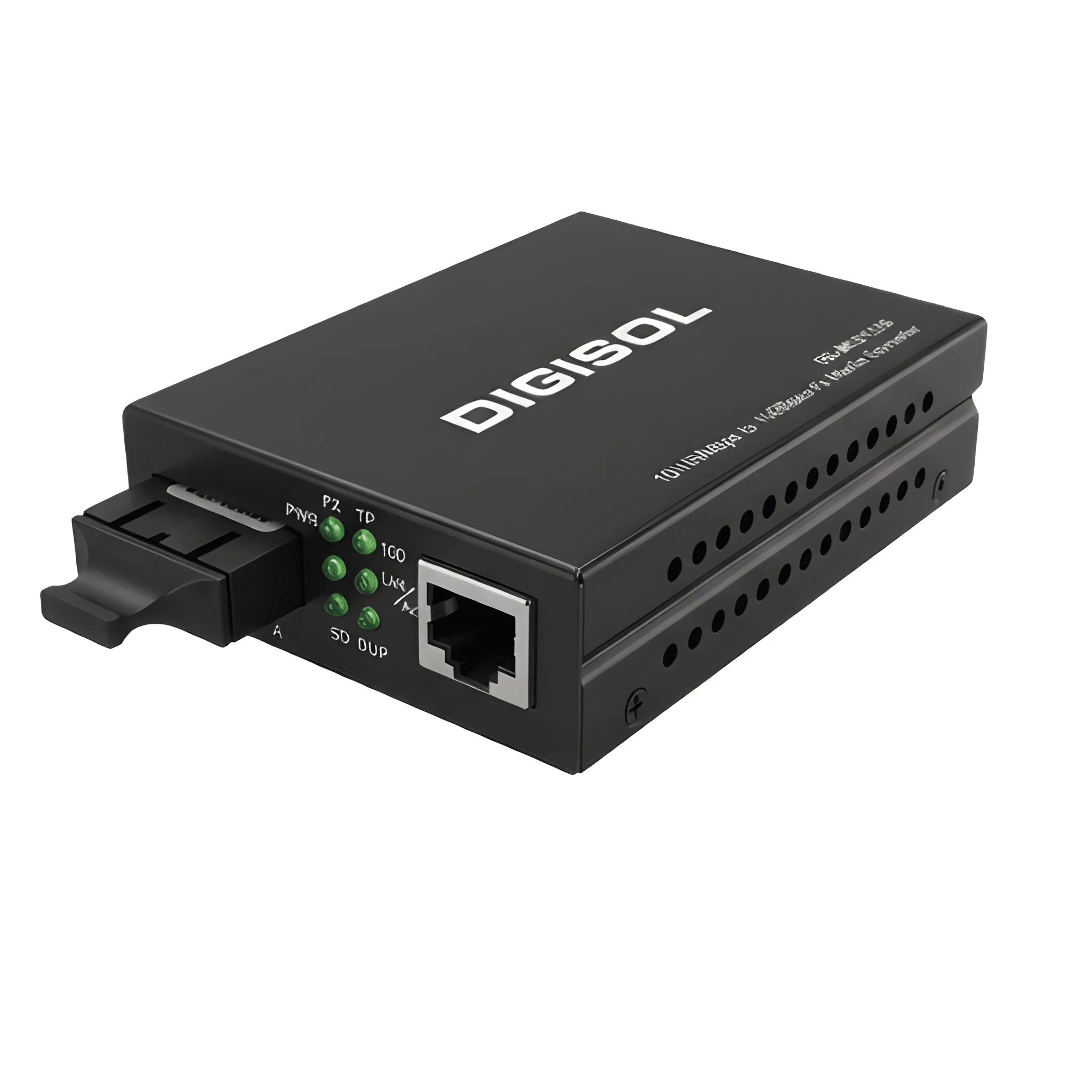 DIGISOL DG-MC5123S-PRLV12 – 100Base-TX/FX Single-Fiber Media Converter
