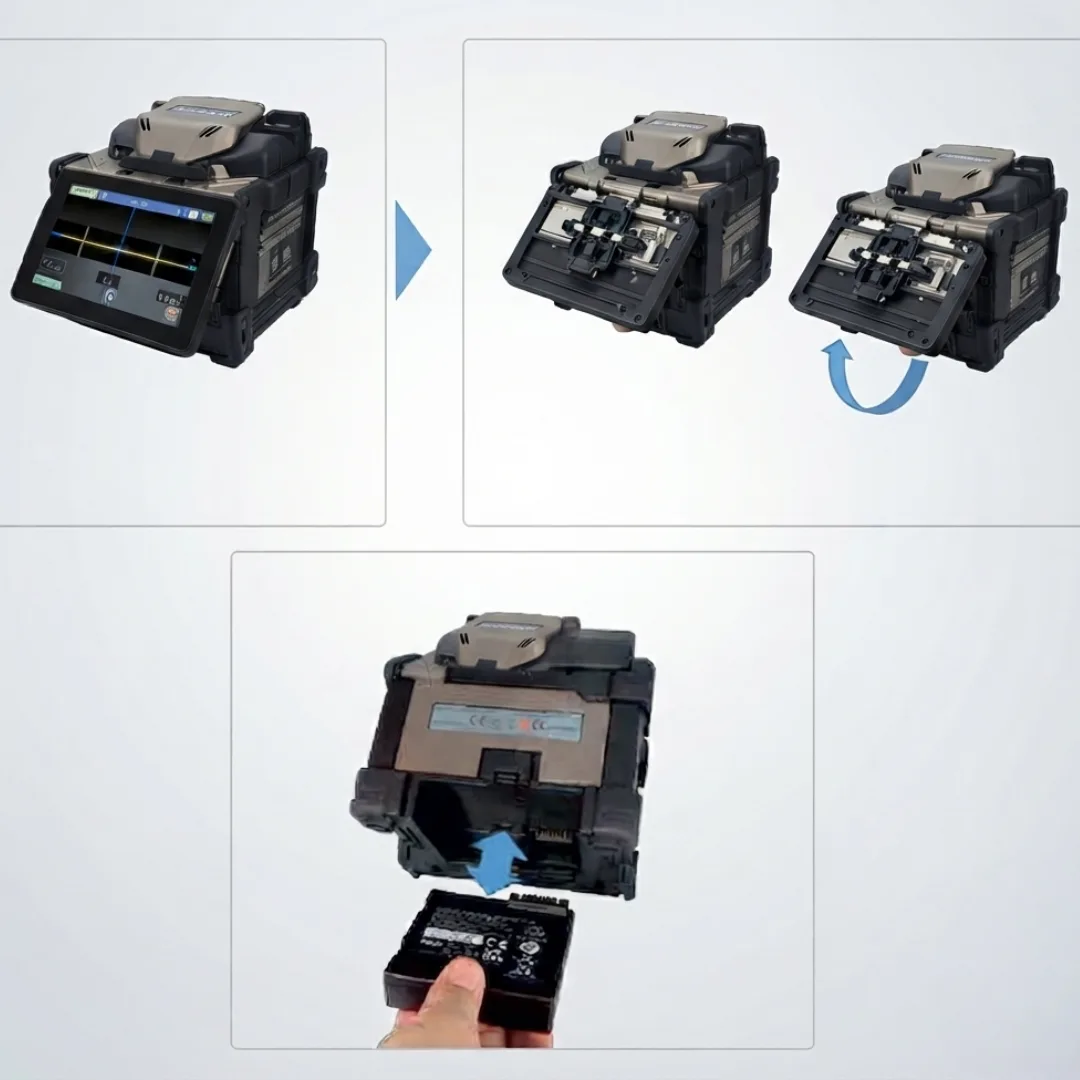 Fujikura 43S Single Fiber Fusion Splicer – Active V-Groove Alignment 5