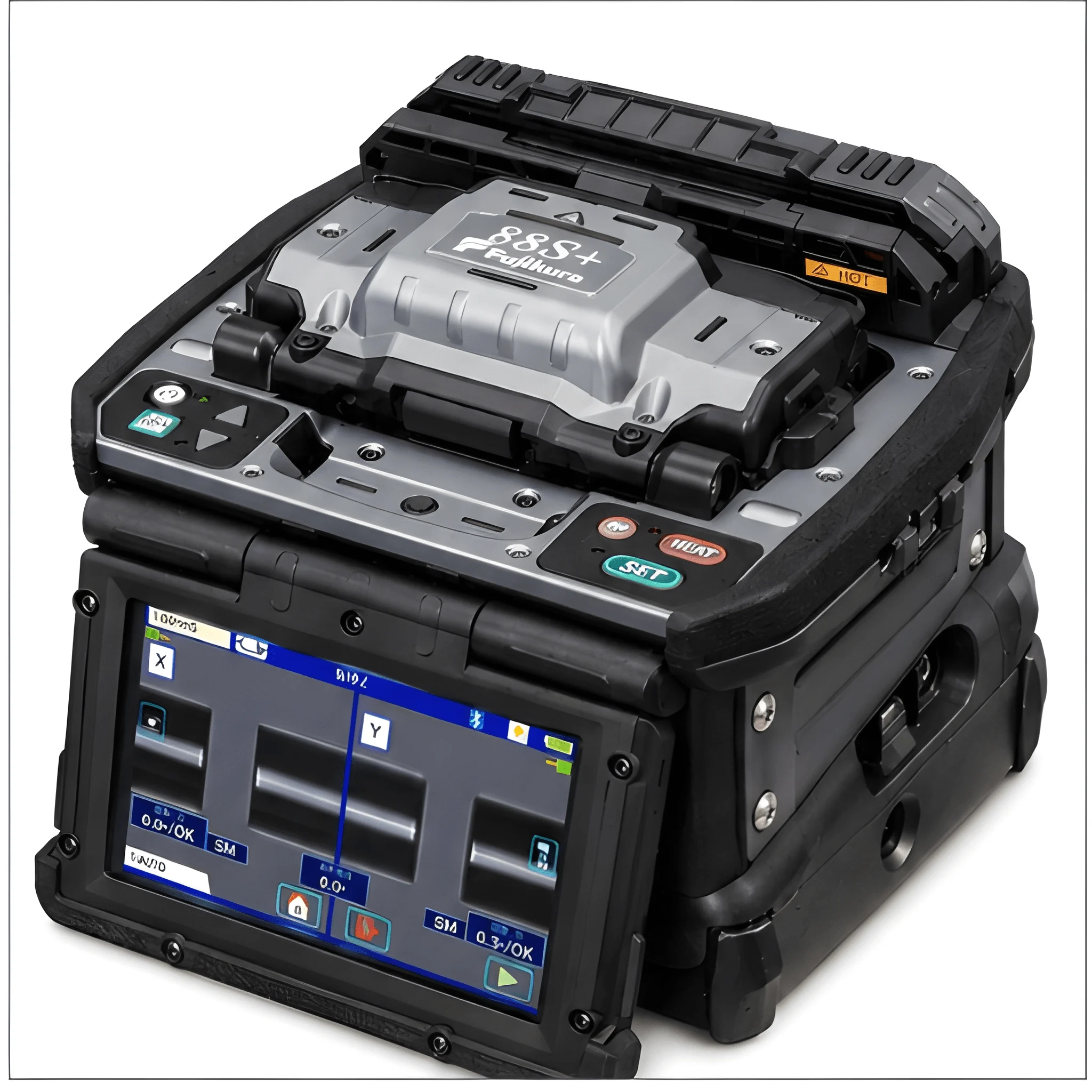Fujikura Splicing Machines 88S+ Core Alignment Fusion Splicer – Auto Splicing Machine for Telecom & FTTx with Touchscreen & Dual Heater