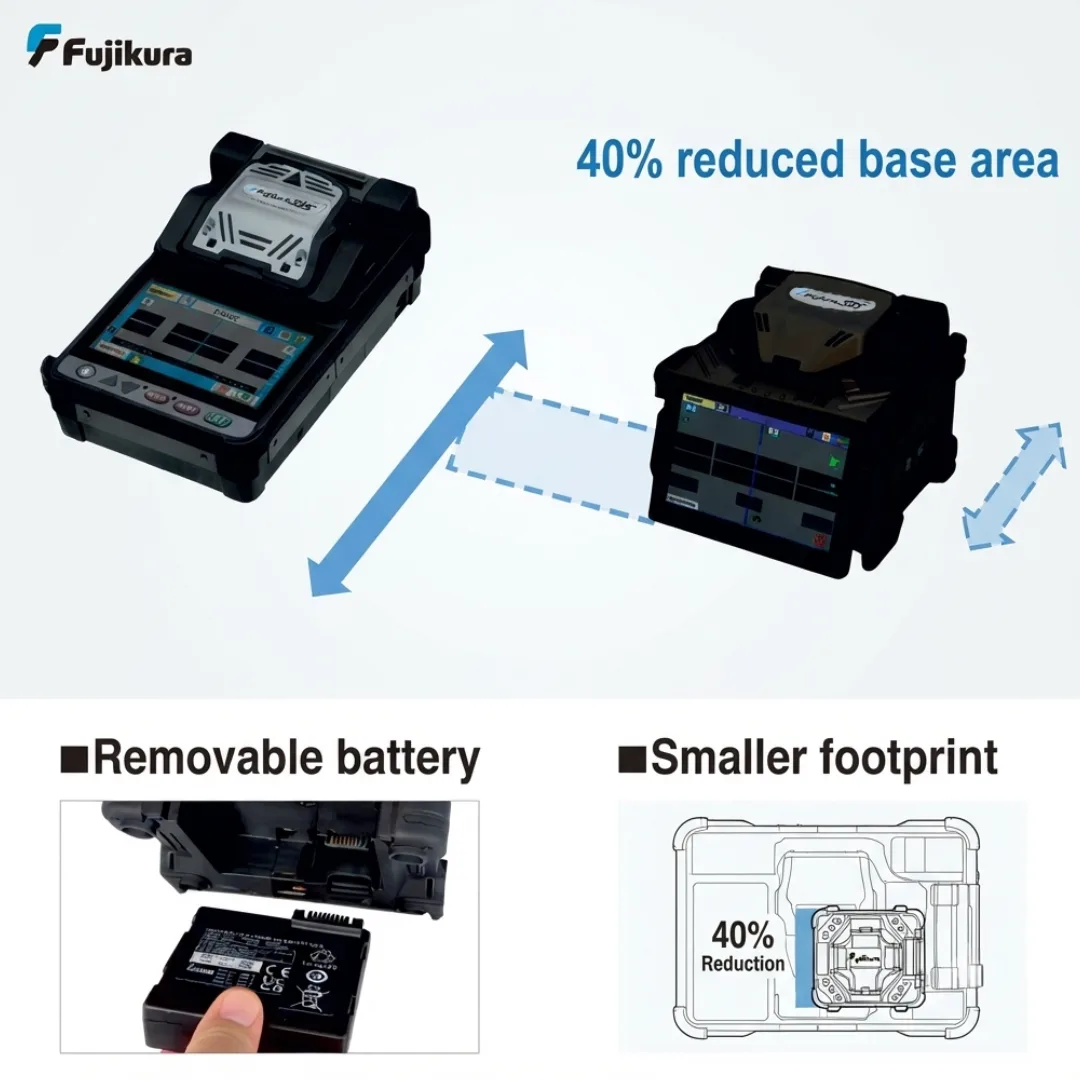 Fujikura 33S Active V-Groove Single Fiber Fusion Splicer 4